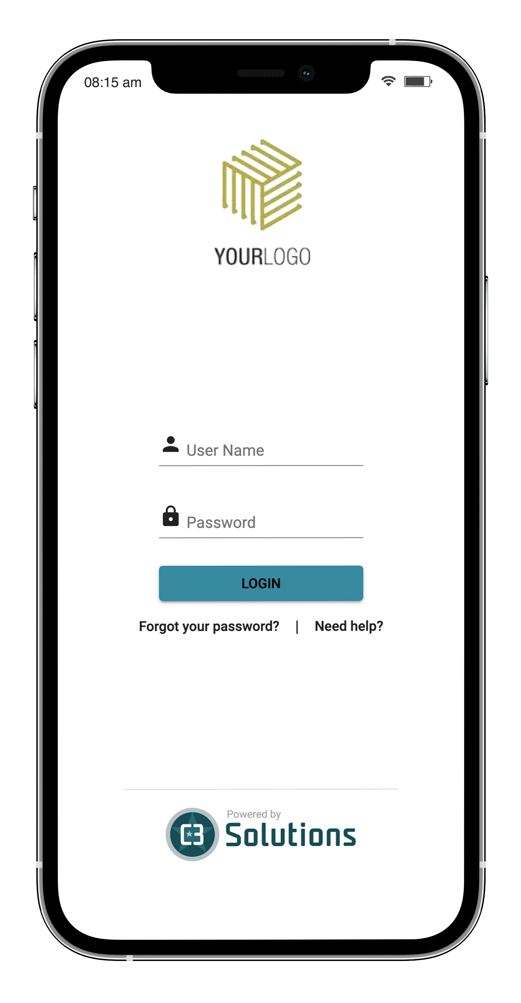 screenshot of C3 Reservations
